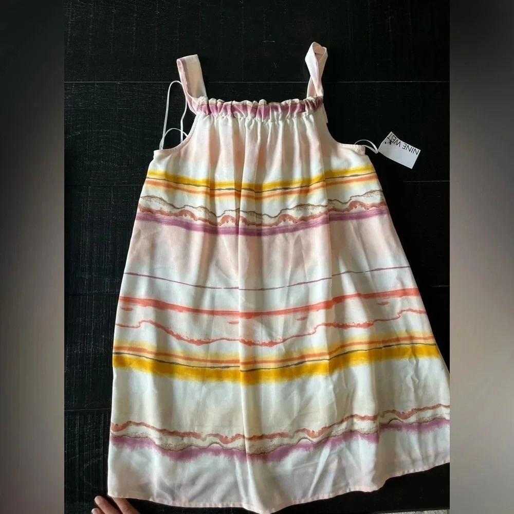 NWT NINE WEST ladies Summer Dress SZ M